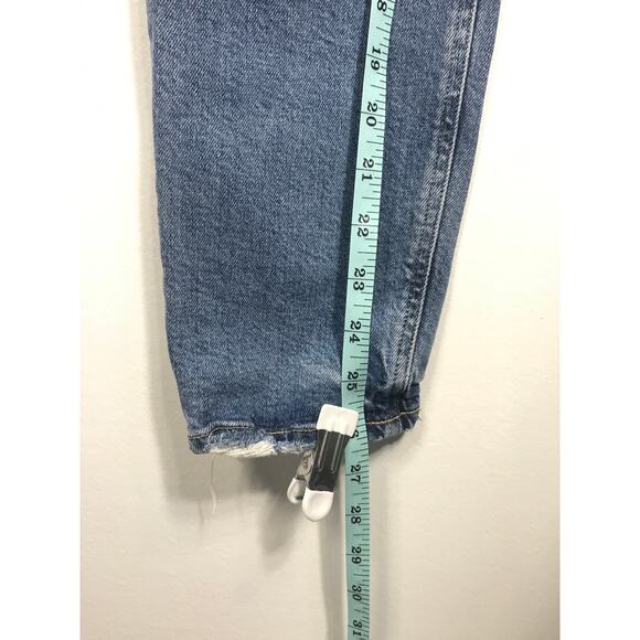 AGOLDE Nico Denim Jeans High Rise Button Fly - Picture 13 of 13